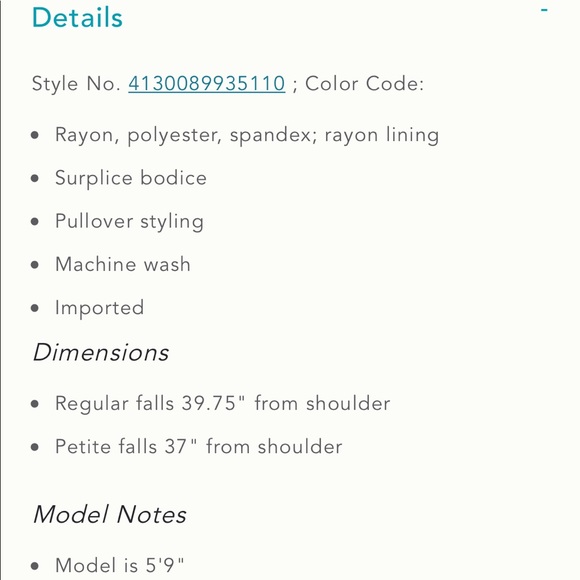 Maeve Cinched Surplice Dress - Picture 8 of 8